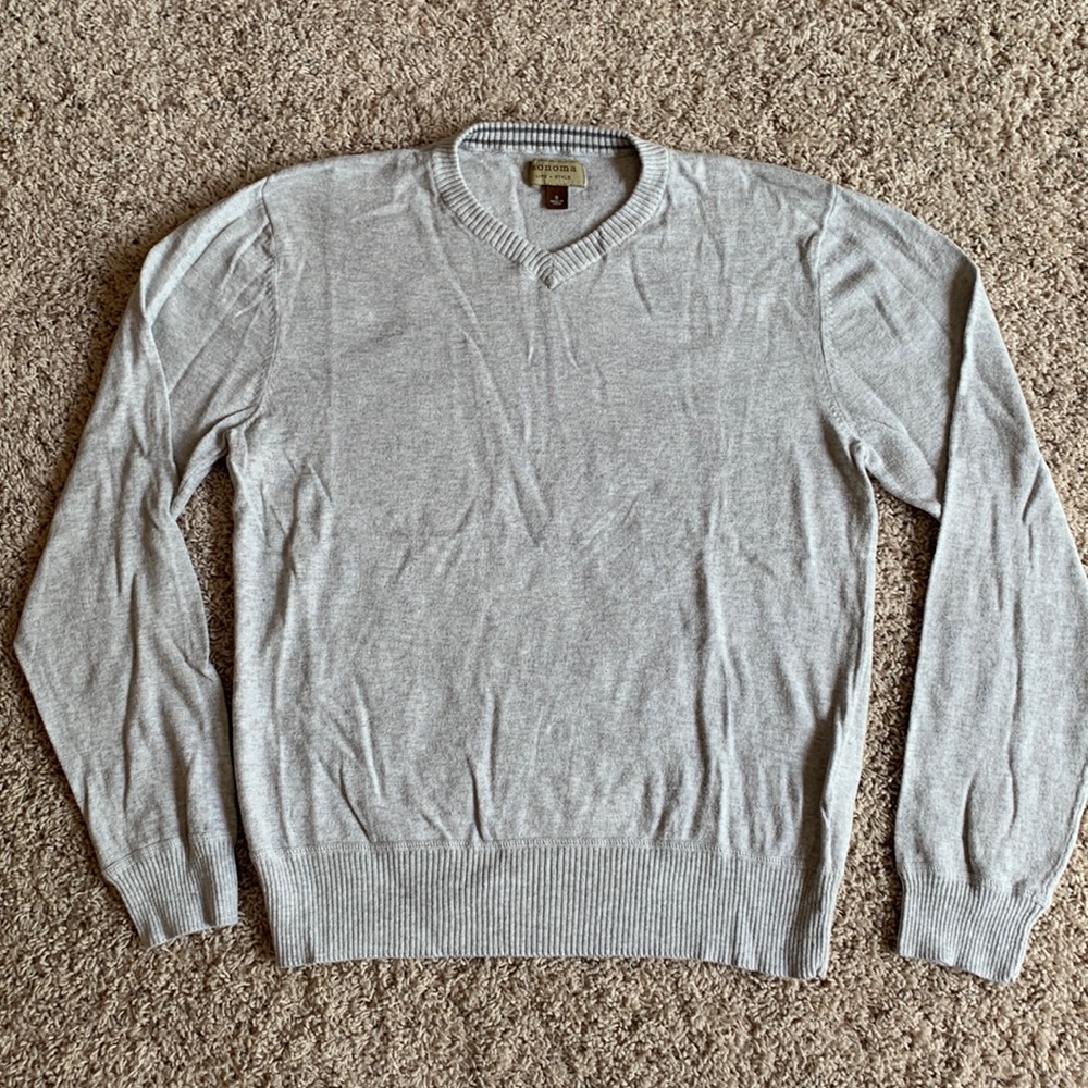 Sonoma Brand V Neck Light Weight Sweater